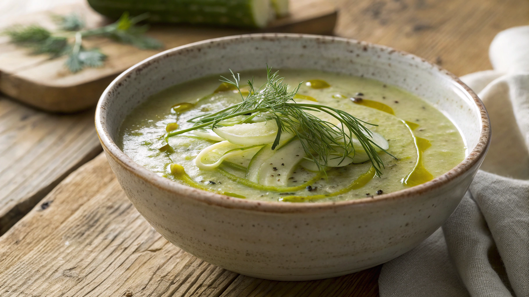 Keto Roasted Fennel and Zucchini Soup