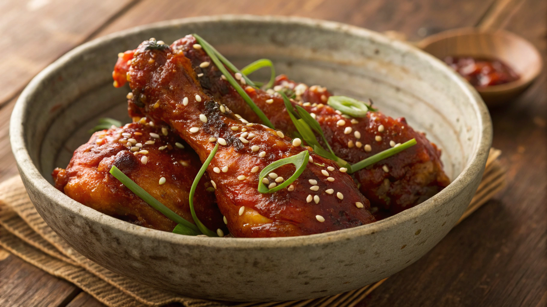 Low Carb Roasted Gochujang Chicken