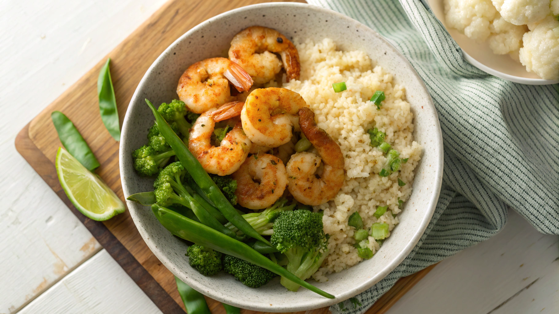 Low Carb Salt and Pepper Shrimp