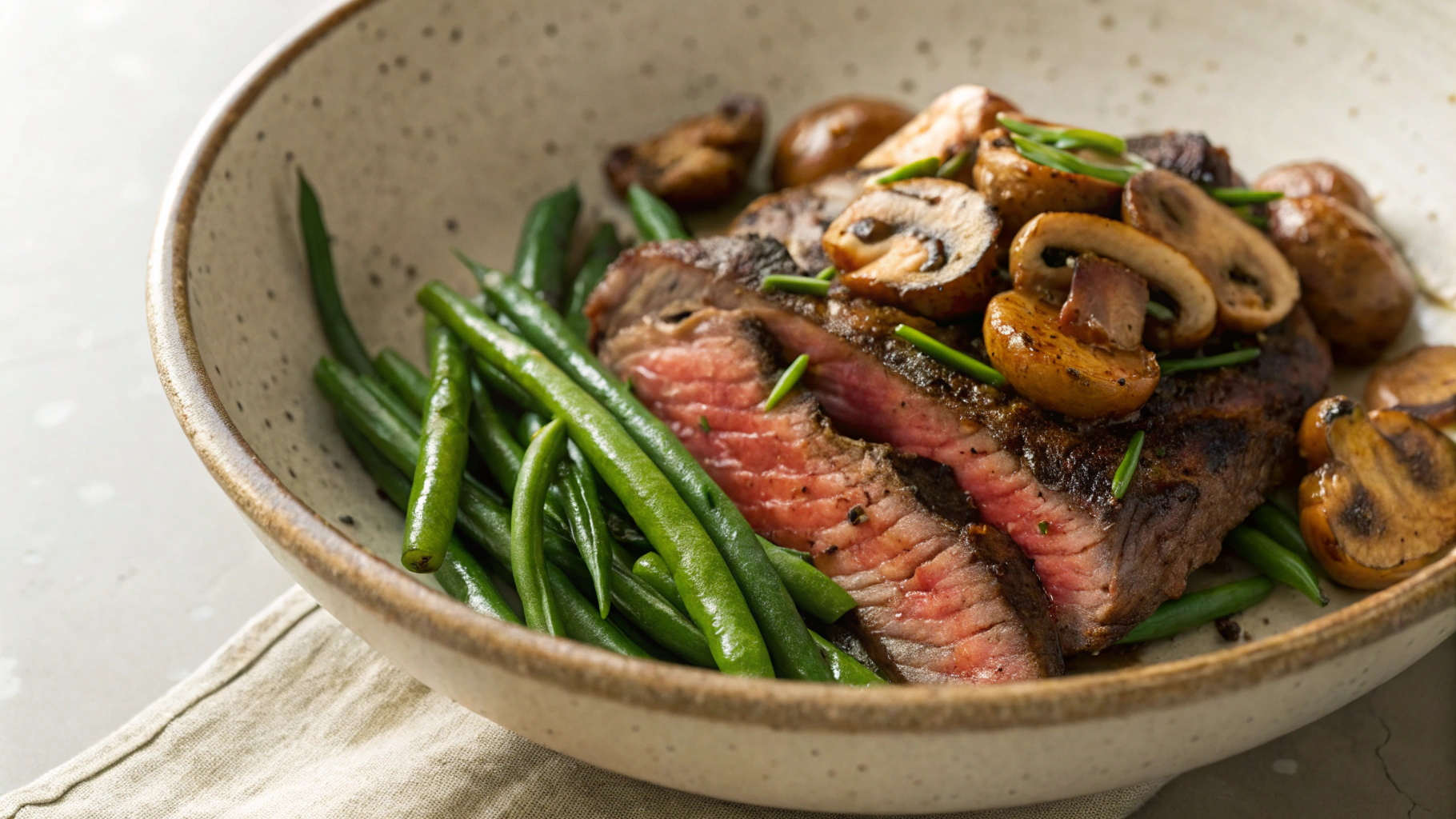 Keto Skirt Steak Sheet Pan Meal Prep