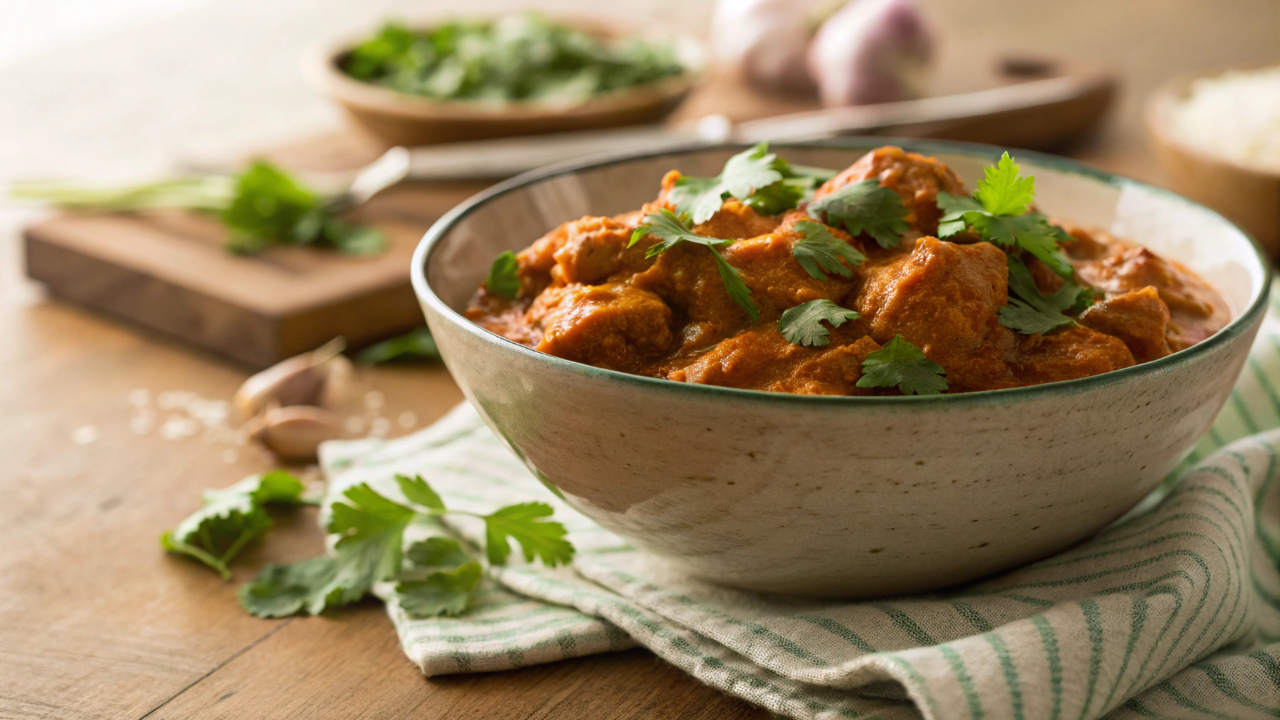 Low Carb Slow-Cooker Butter Chicken