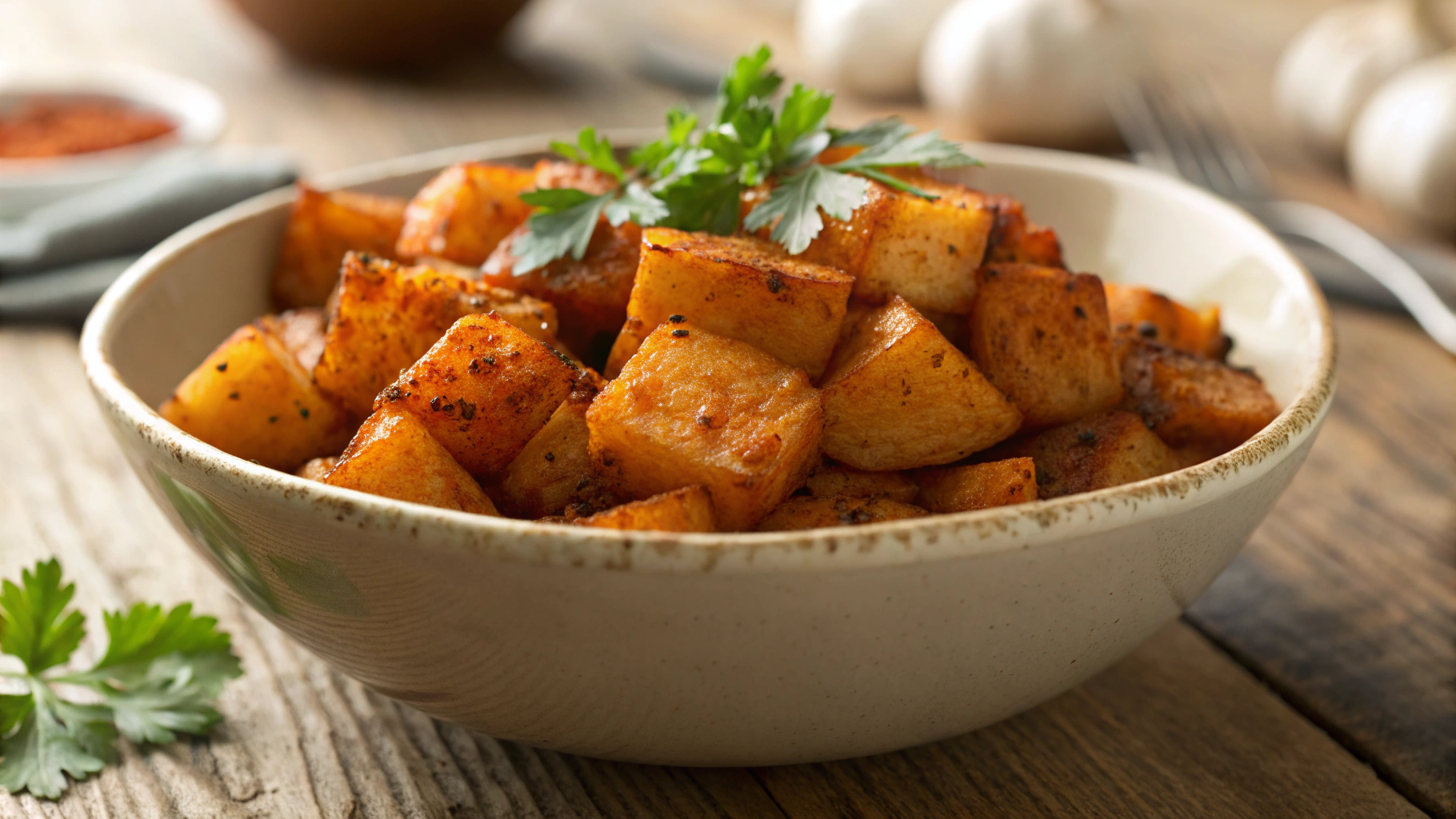 Low Carb Smokey Roasted Turnips