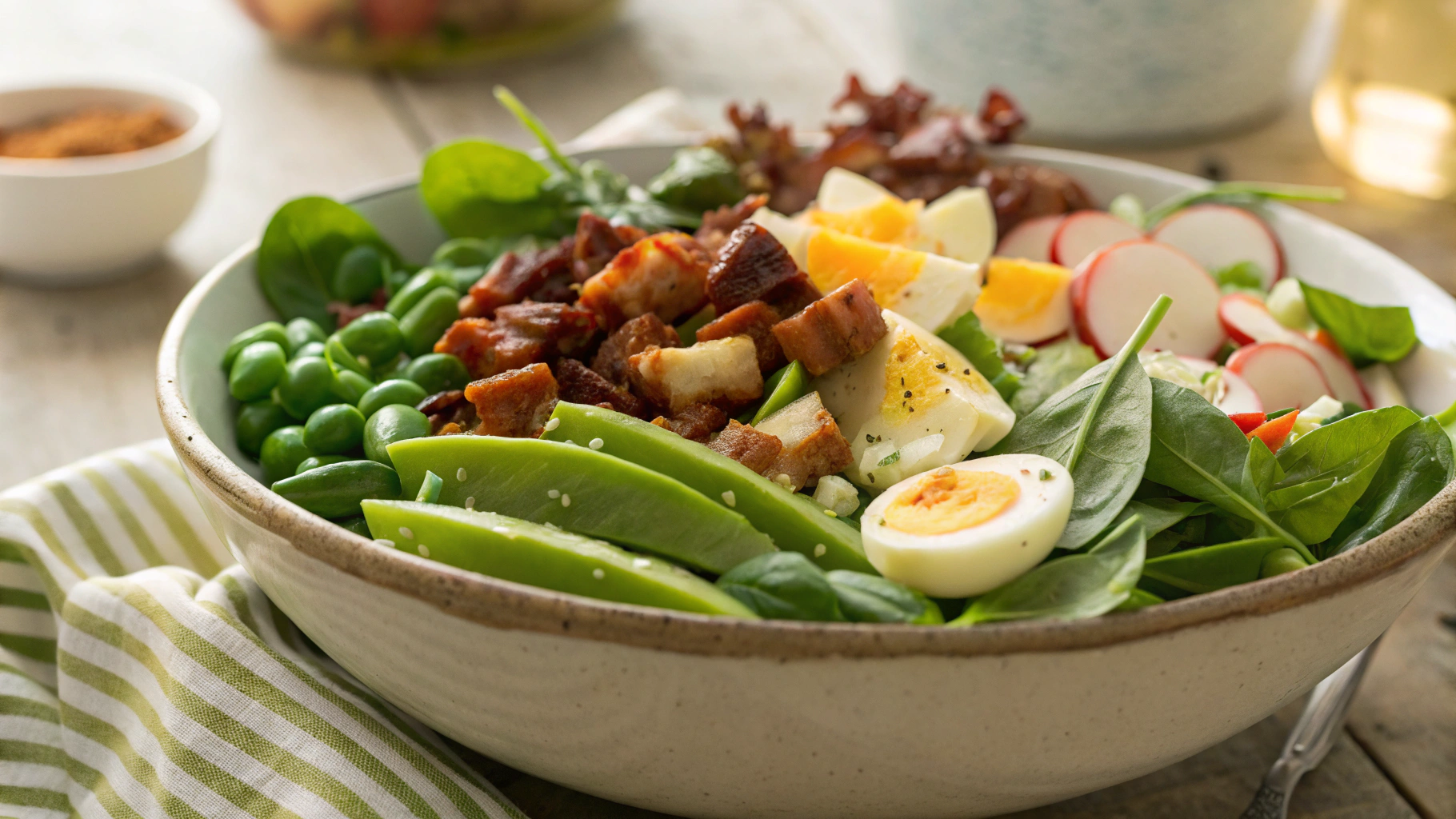 Low Carb Spring Cobb Salad