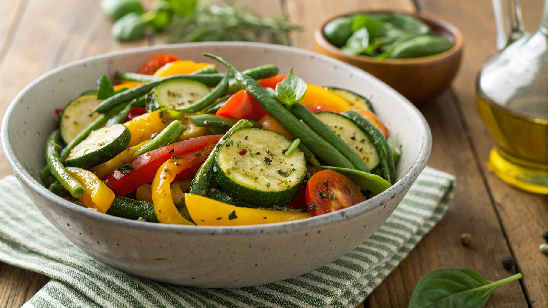 Keto Summer Vegetable Medley