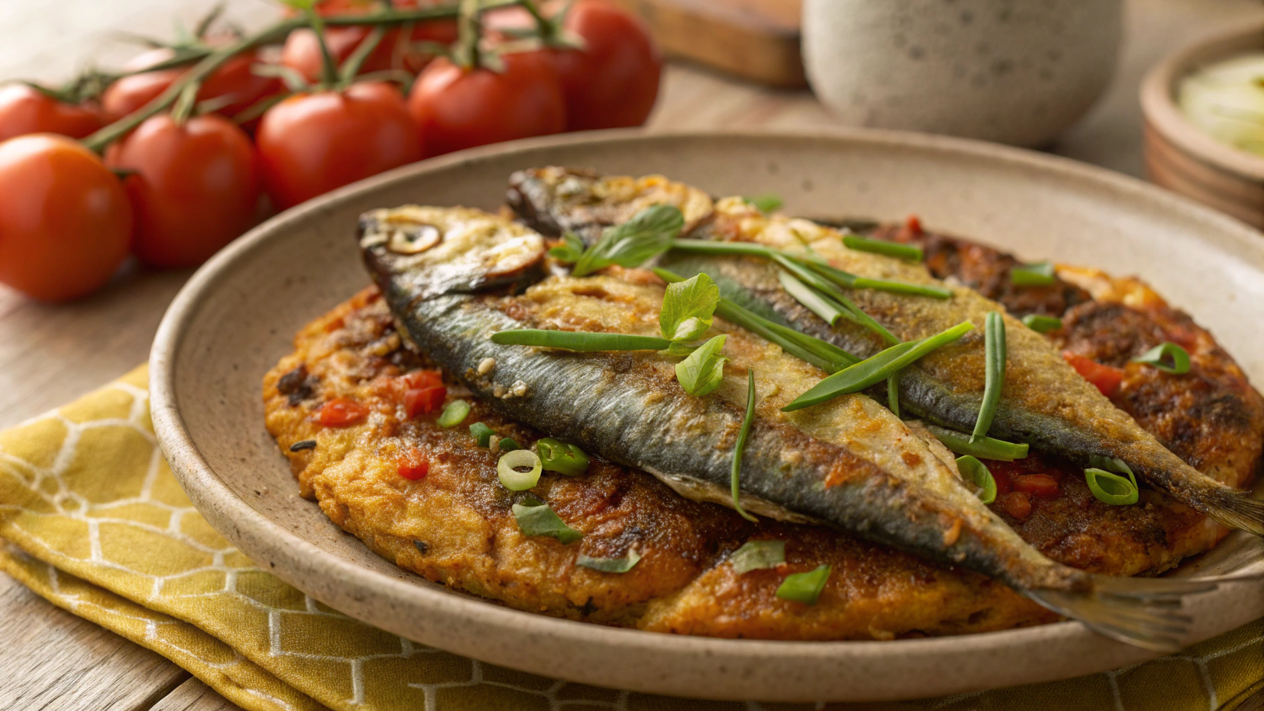 Low Carb Tortang Talong With Sardinas