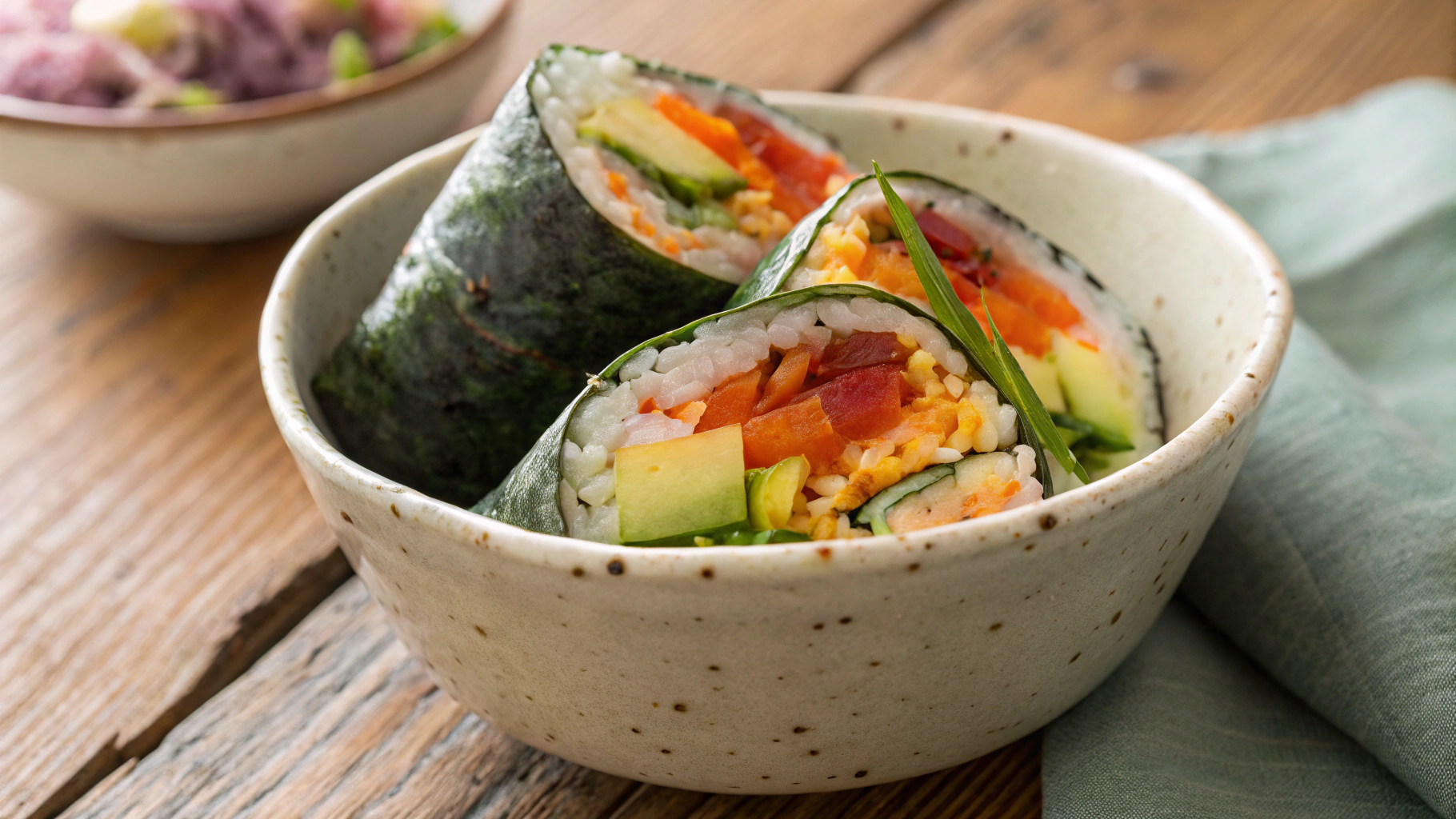 Keto Tuna Sushi Burrito