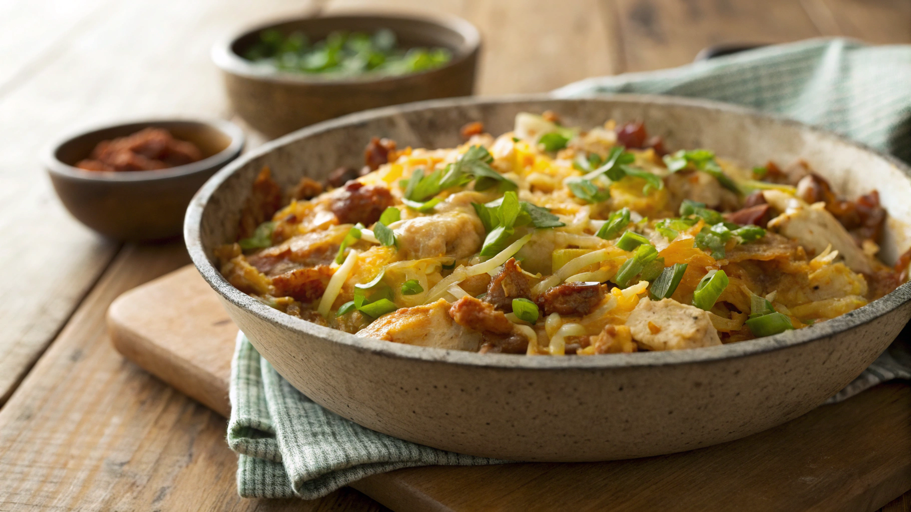 Low Carb Turkey and Cabbage Skillet