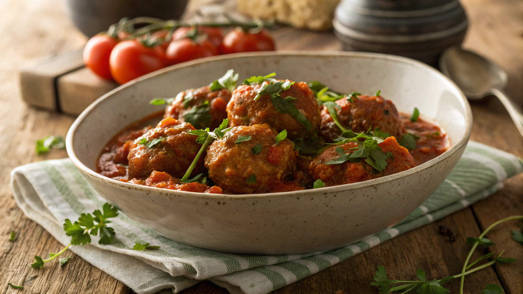 Low Carb Turkey And Chorizo Meatballs