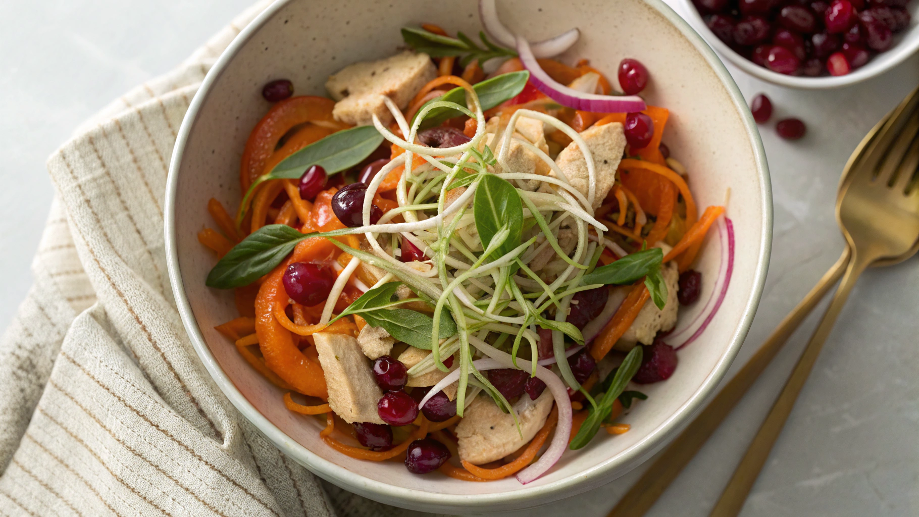 Low Carb Turkey And Sprout Stir Fry