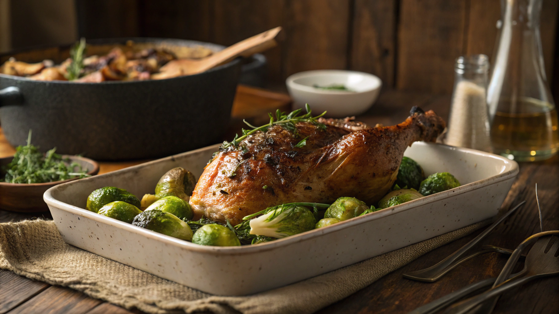 Low Carb Turkey Roast for Two