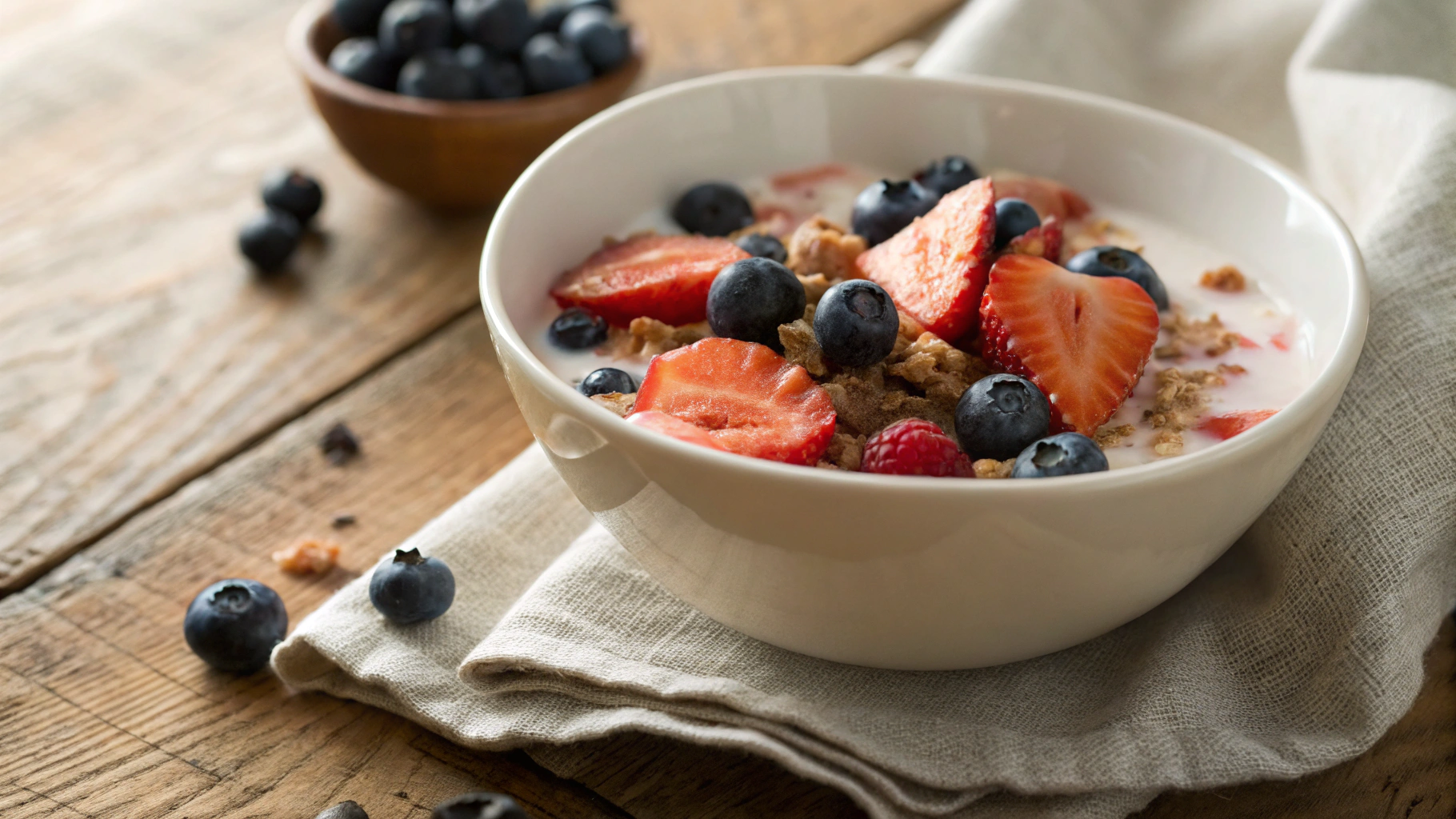 Keto Vegan Dried Strawberry Cereal