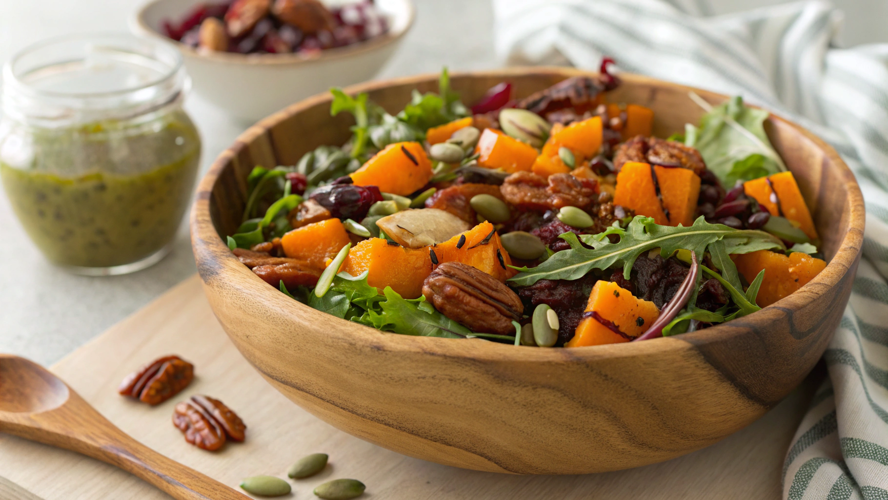Low Carb Vegan Harvest Side Salad