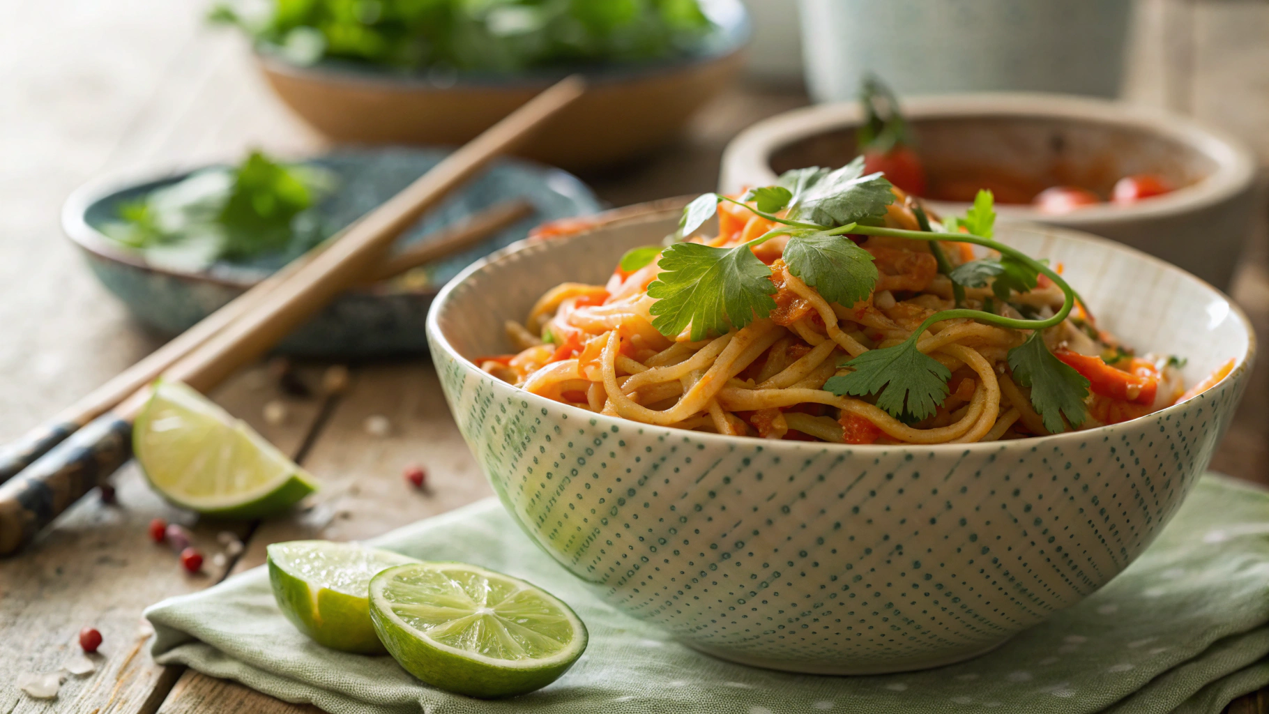 Low Carb Vegan Raw Coconut Curry Zoodles