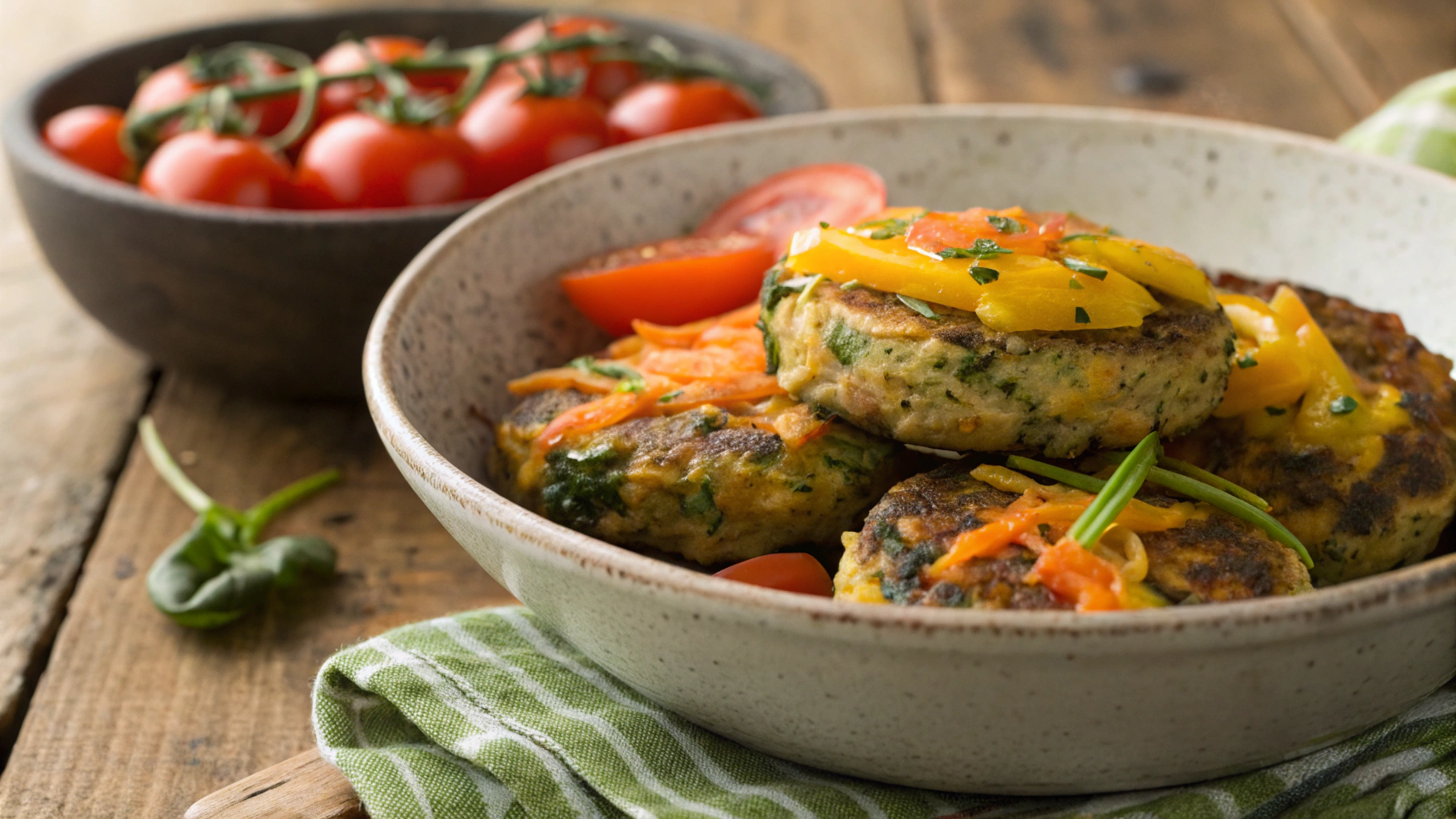 Low Carb Vegetable Breakfast Patties