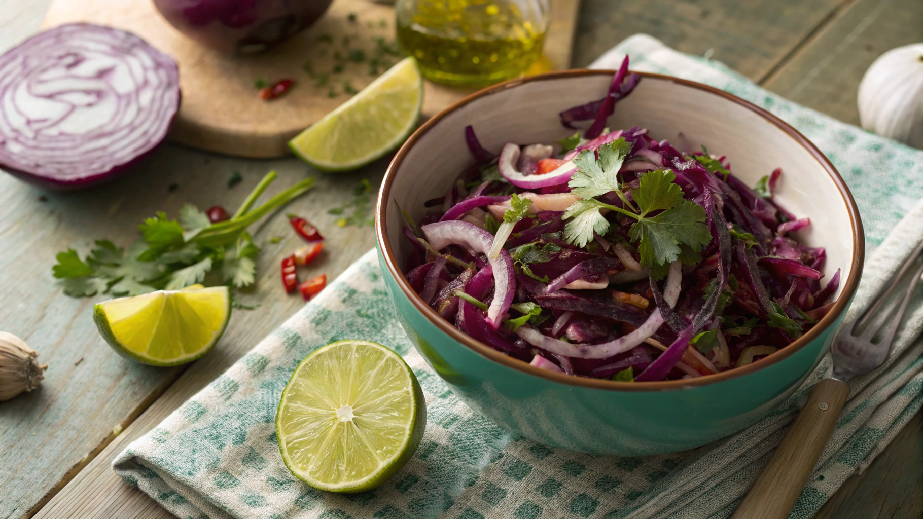 Keto Zesty Red Cabbage