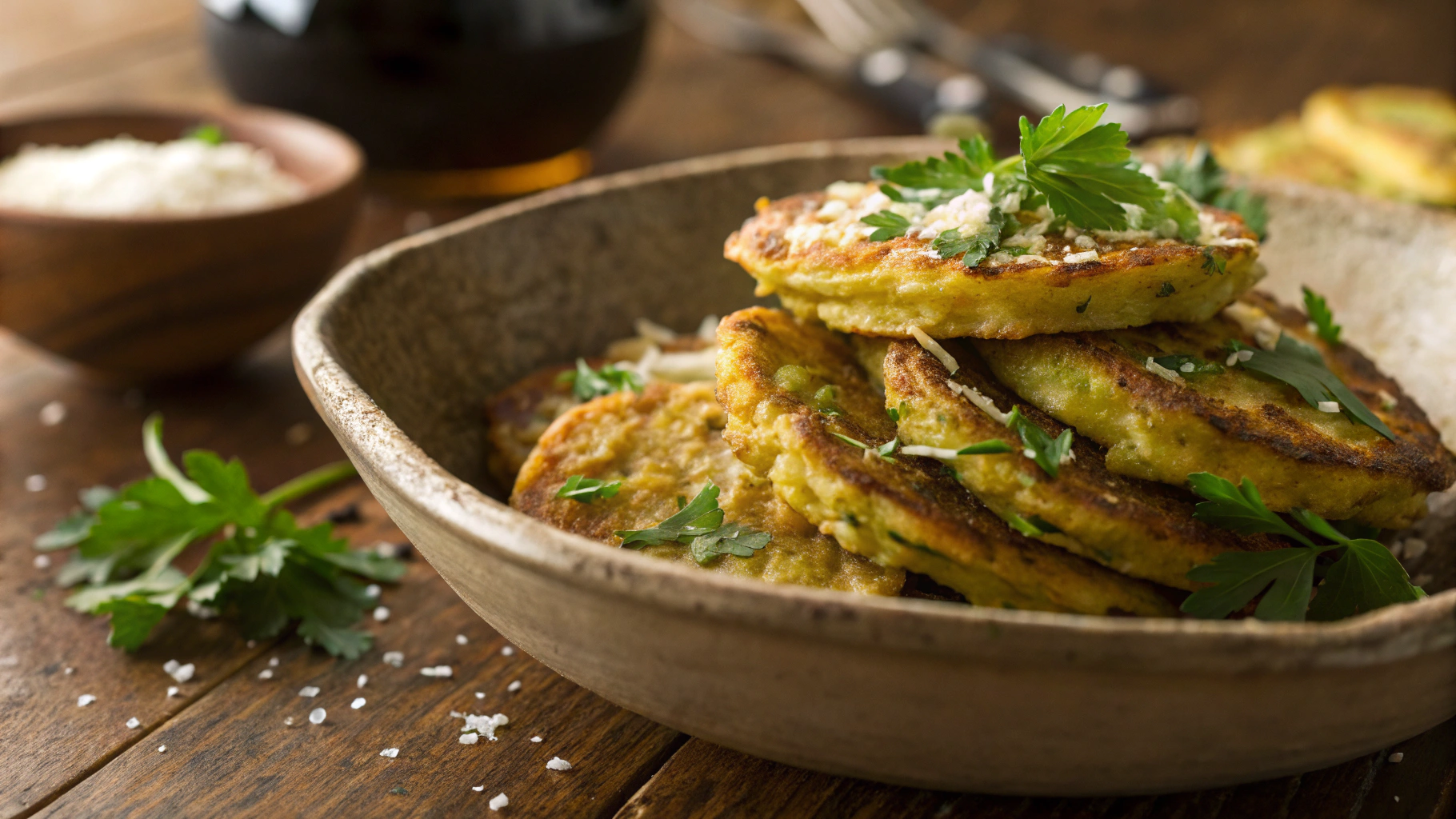 Low Carb Zucchini Fritters