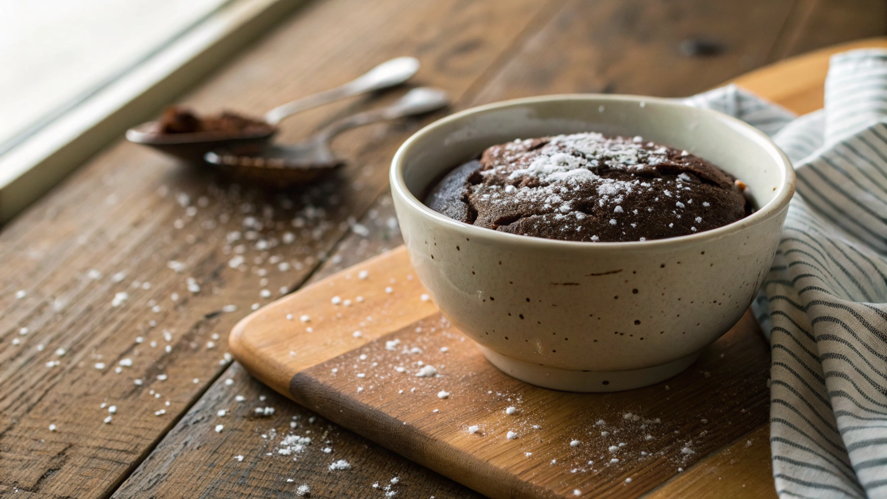 Keto Chocolate Mug Cake