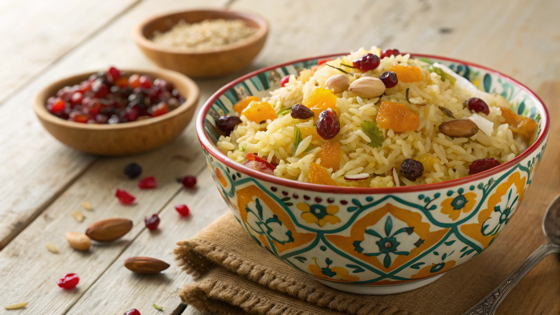 Paleo Middle Eastern Jeweled Spiced Rice