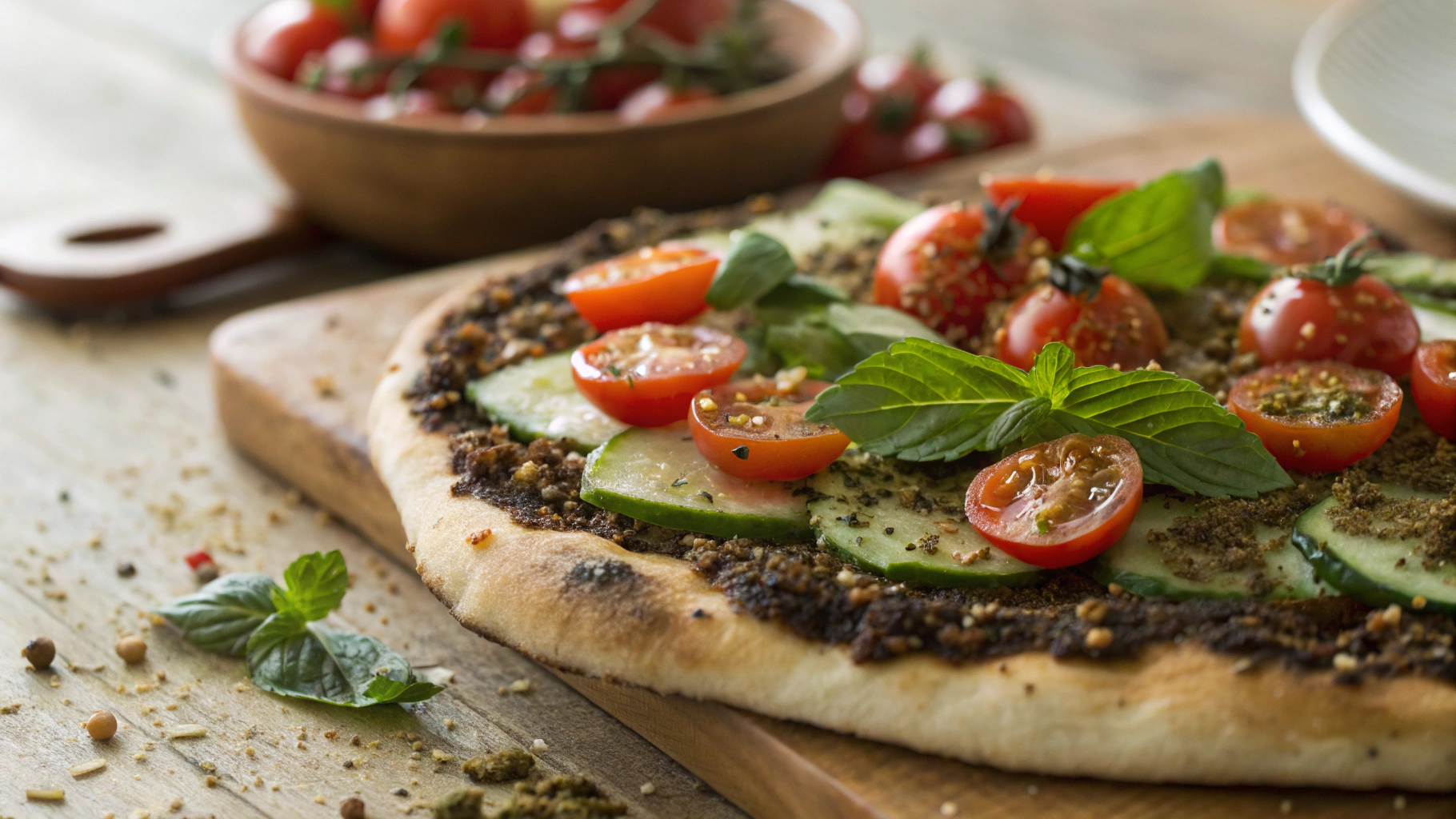 Paleo Middle Eastern Zaatar Man’oushe