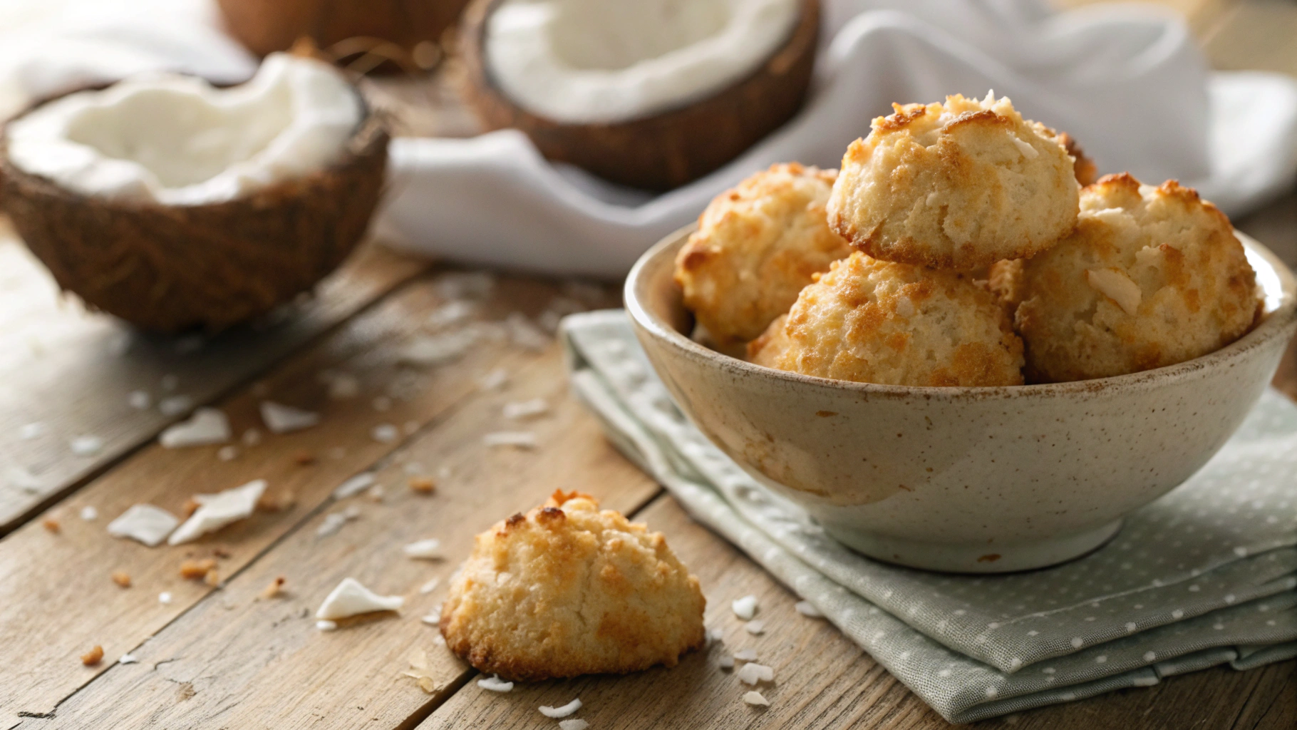 Keto Paleo Pumpkin Coconut Macaroons
