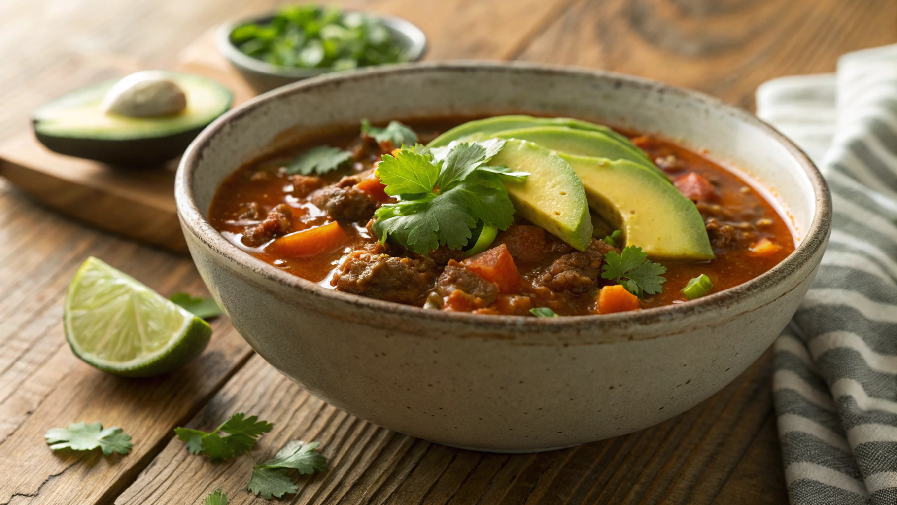 Slow Cooker Keto Taco Soup