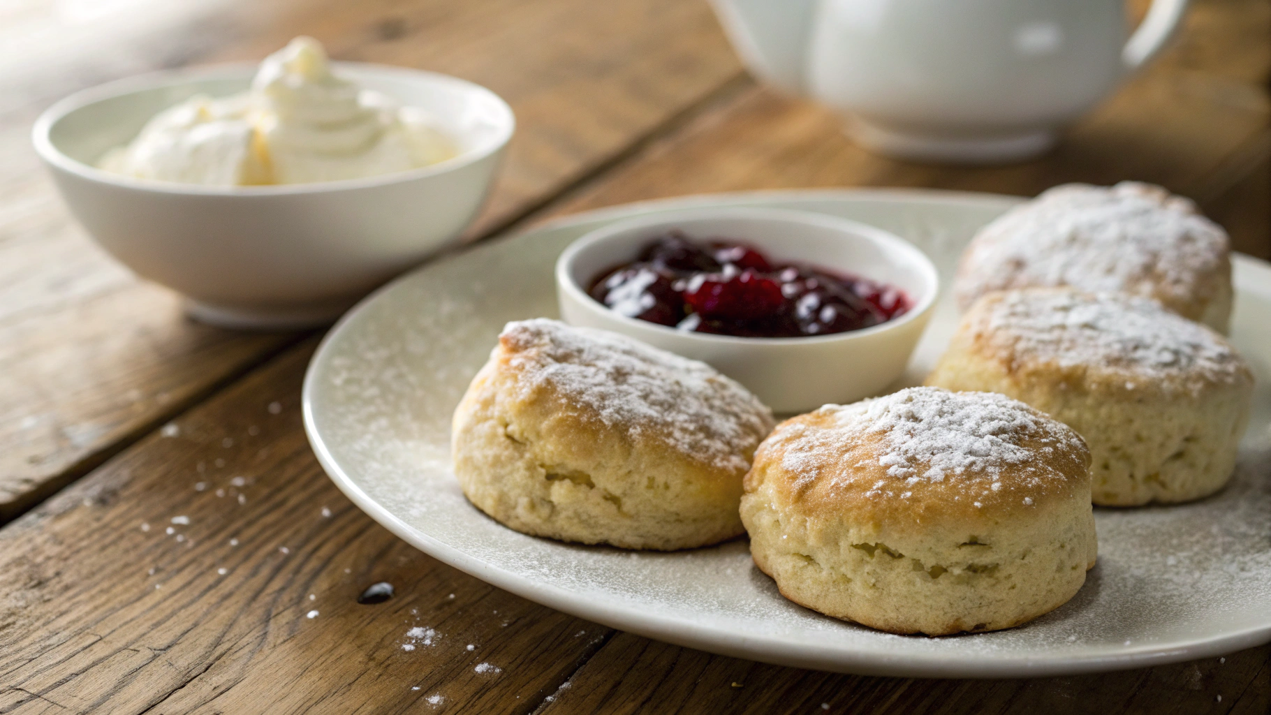 Tea Party Keto English Raisin Scones