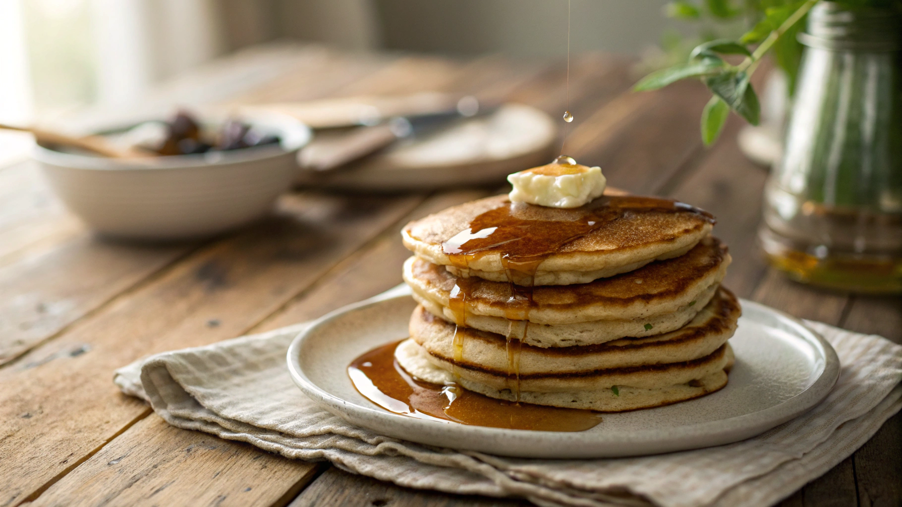 The Best Fluffy Low Carb Pancakes