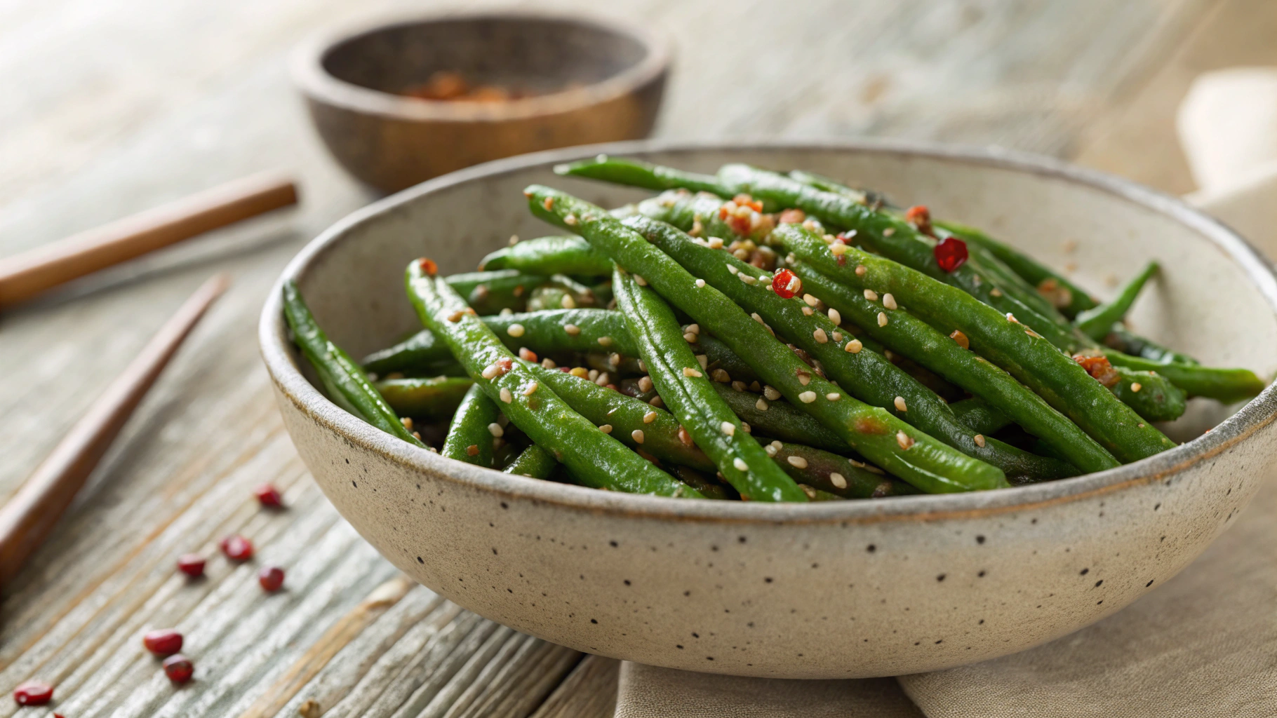 The Best Keto Chinese Green Beans