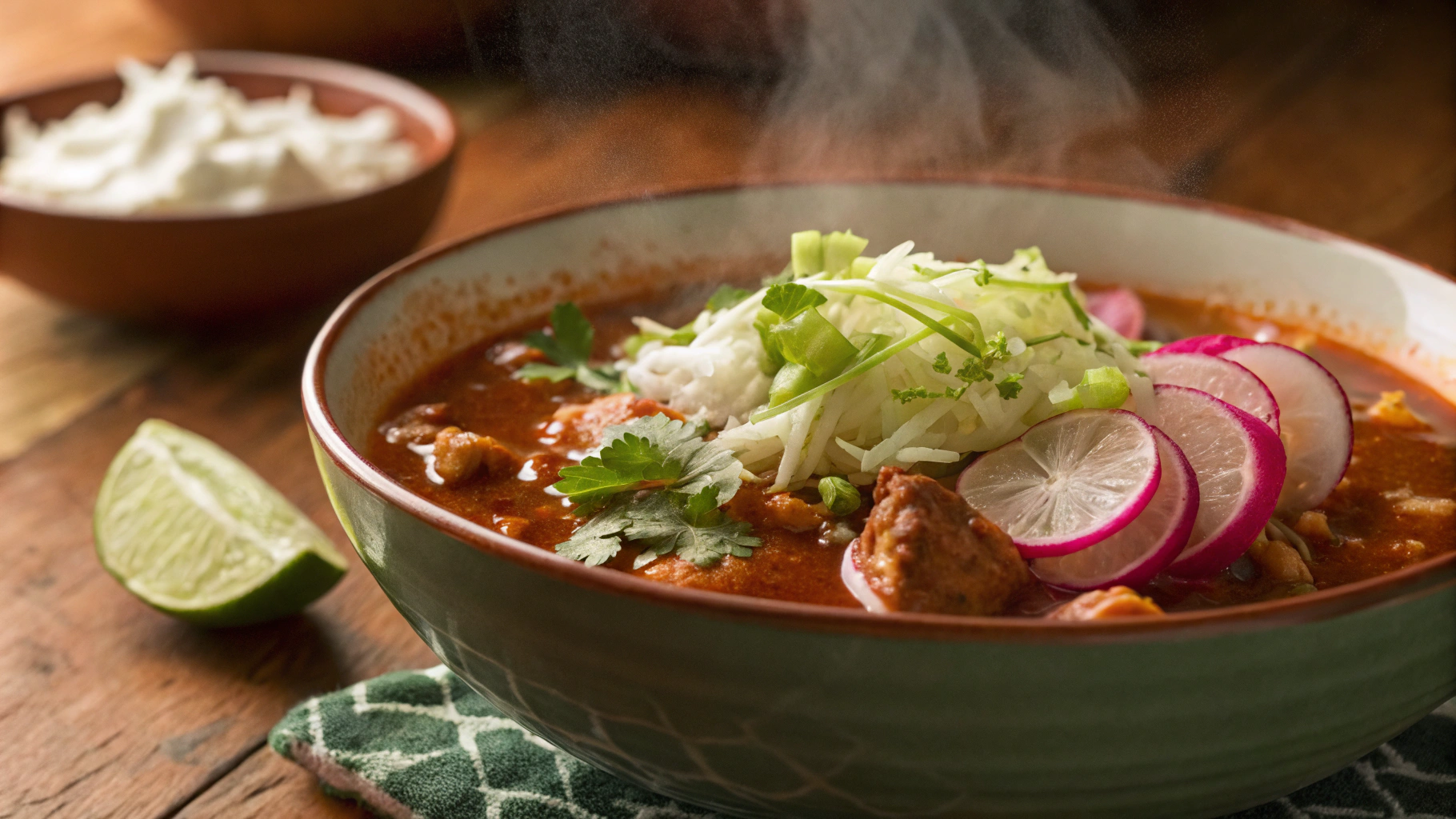 The Best Spicy Keto Pozole Rojo
