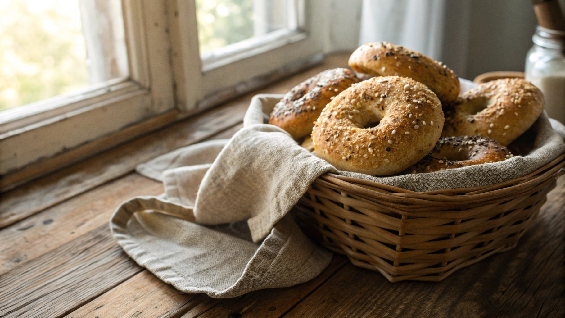 The Best Vegan Keto Bagels