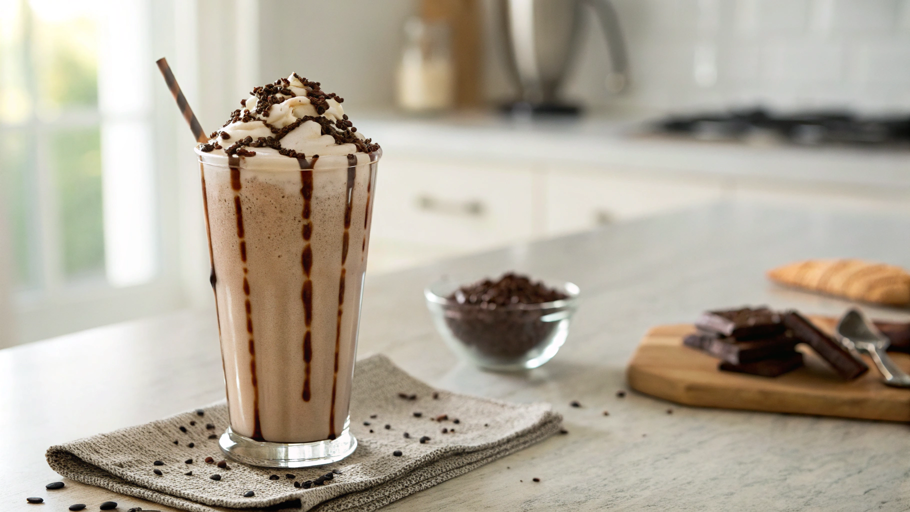 The Ultimate Keto Chocolate Milkshake