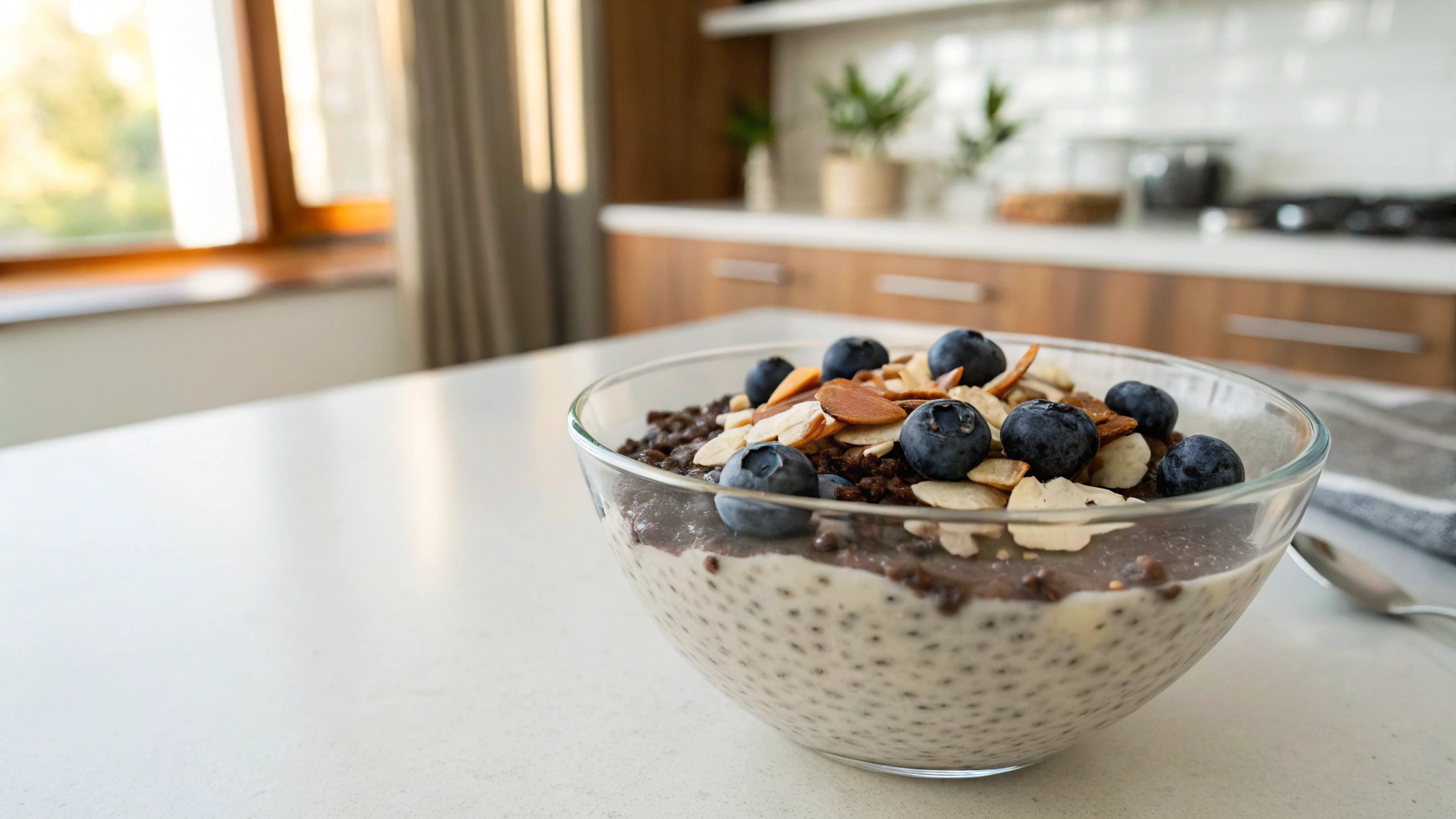 Ultimate Keto Overnight Almond Chia Pudding