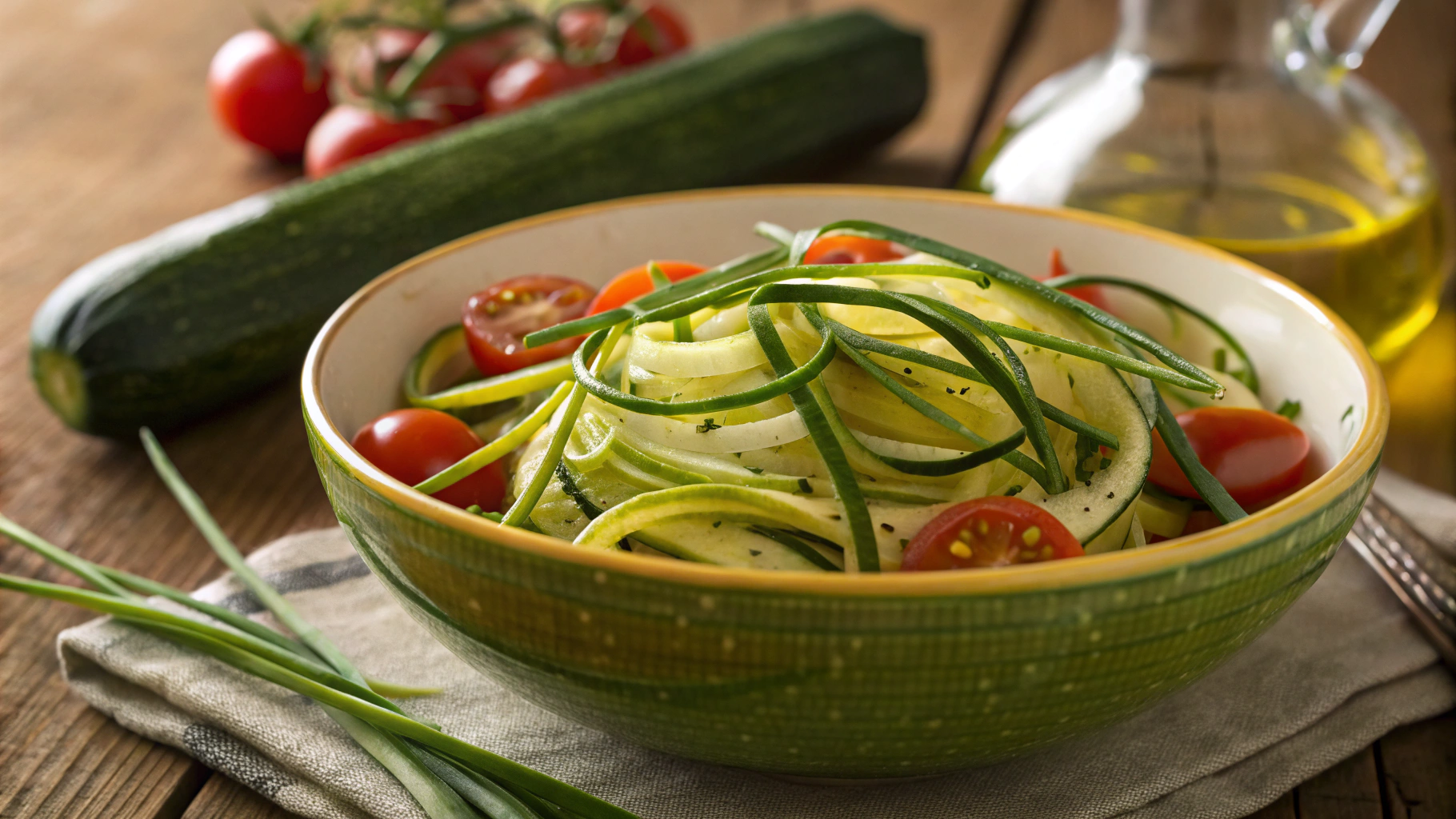 Keto Zucchini à la Julienne