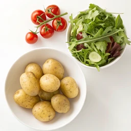 Baby / Salad/ New Potatos (Raw)