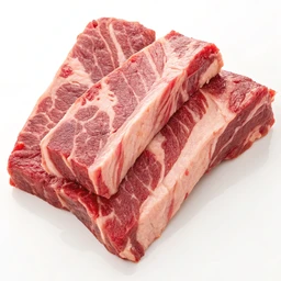 Beef Chuck Short Ribs Boneless Separable Lean Only Trimmed To 0" Fat All Grades Raw
