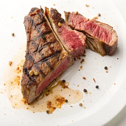 Beef Steak, Porterhouse, Visible Fat Eaten