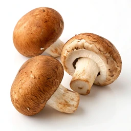 Brown mushrooms