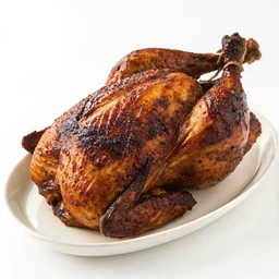 Chicken Roasting Dark Meat Only Cooked Roasted