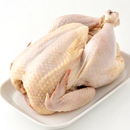 Chicken, Whole, Skin Eaten