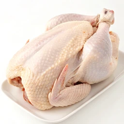 Chicken, Whole, Skin Removed Before Eating