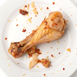 Chicken Wing, Skin Eaten