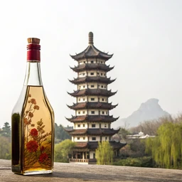 Chinese Rice Cooking Wine by Shaoxing Pagoda