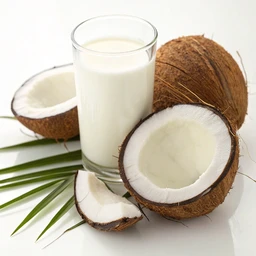 Coconut Milk, Plain Or Original, Sugar Free, Fortified