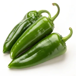 Green Chilli Peppers by Delicias