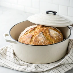 Keto No-knead Dutch Oven Loaf