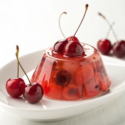 Low Calorie Gelatin Dessert, Cherry