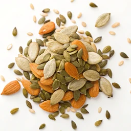 Mixed seeds, pumpkin and sunflower