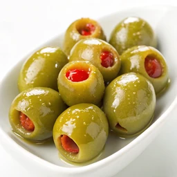 Pitted Green Olives Stuffed With Pimentos by Cat Cora's Kiitchen
