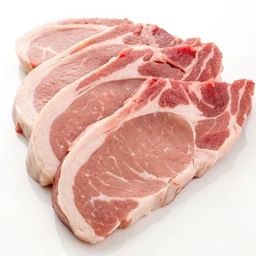 Pork Chops, Loin, Fresh, No Visible Fat Eaten
