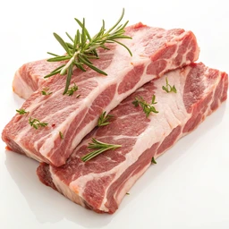 Pork Ribs, Country Style, Fresh, No Visible Fat Eaten